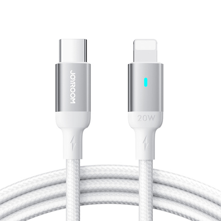 Joyroom kabel USB C - Lightning 20W A10 Series 2 m biały (S-CL020A10)