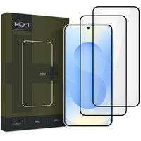 SZKŁO HARTOWANE HOFI GLASS PRO+ 2-PACK GALAXY S25 BLACK