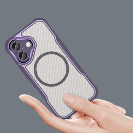 HURTEL ETUI DO IPHONE 16 SILIKONOWE LEADING SERIES Z DO MAGSAFE WYSOKA