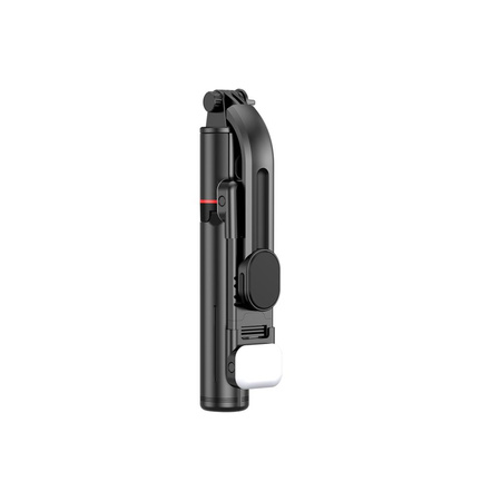 TECH-PROTECT SELFIE STICK STATYW LED LIGHT BLUETOOTH DO SMARTFONÓW CZARNY