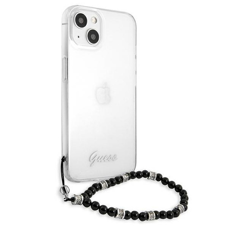 Guess GUHCP13SKPSBK iPhone 13 mini 5,4" Transparent hardcase Black Pearl