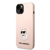 Karl Lagerfeld KLHCP14MSNCHBCP iPhone 14 Plus 6,7" hardcase różowy/pink Silicone Choupette