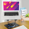 AWEI UCHWYT BIURKOWY X46 DO LAPTOPA 12-17 CALI Z MOŻLIWOŚCIĄ REGULACJI KĄTA
