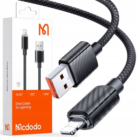 Mcdodo Power High Speed for iPhone Usb Cable 36W 1.2M Black