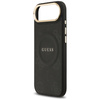 Etui Guess Peony Hot Stamp MagSafe do    iPhone Air czarny
