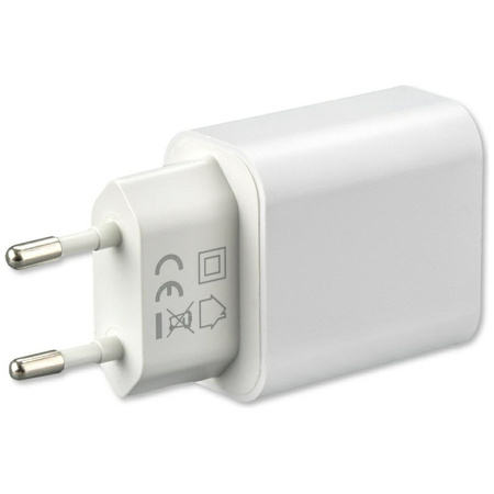 Ładowarka sieciowa 4smarts VoltPlug 20W  PD MFI USB-C z kable USB-C do Lightning biały