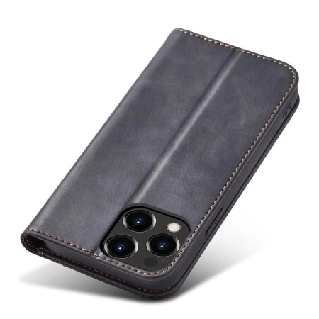 HURTEL ETUI POKROWIEC MAGNETYCZNY DO IPHONE 14 PLUS Z PODSTAWKĄ I PORTFELEM