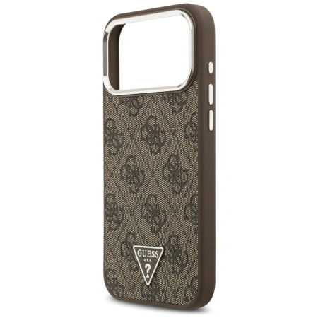 GUESS ETUI 4G TRIANGLE LOGO MAGSAFE DO IPHONE 17 PRO MAX ELEGANCKA OCHRONA
