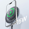 USAMS ŁADOWARKA INDUKCYJNA DO IPHONE 12 13 14 15 Z FUNKCJĄ FAST CHARGE 15W