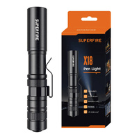 SUPERFIRE LATARKA X18 DO CAMPINGU I WĘDKARSTWA LED Z WYSOKĄ JASNOŚCIĄ 121LM