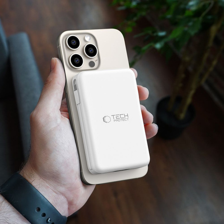 TECH-PROTECT PB31 LIFEMAG DO MAGSAFE POWER BANK 10000MAH DO APPLE IPHONE 12
