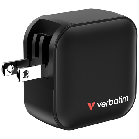 VERBATIM ŁADOWARKA SIECIOWA MINI GAN 70W 2XUSB-C PD 1X USB-A QC