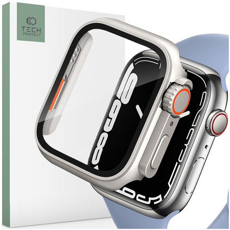 TECH-PROTECT OCHRONNE ETUI DO APPLE WATCH 7 8 9 45MM DEFENSE360 NA TARCZĘ