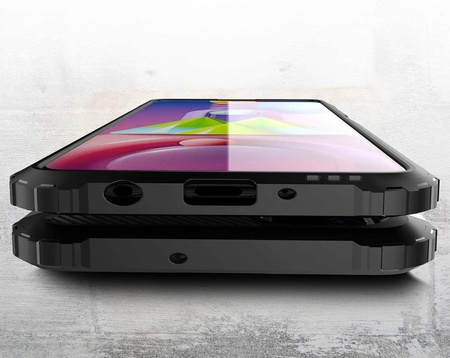 HURTEL HYBRYDOWE ETUI PANCERNE DO SAMSUNG GALAXY M51 OCHRONA ZAPOBIEGAJĄCA