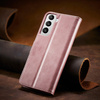 Magnet Case elegancki futerał etui pokrowiec z klapką i funkcją podstawki Samsung Galaxy S22+ (S22 Plus) różowy