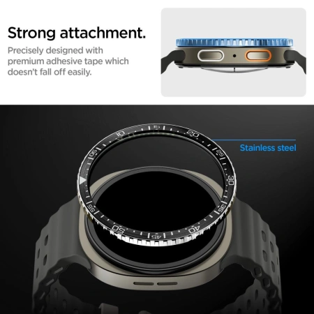 SPIGEN NAKŁADKA BEZEL TUNE DIVER DO SAMSUNG GALAXY WATCH 8 44MM OCHRONA