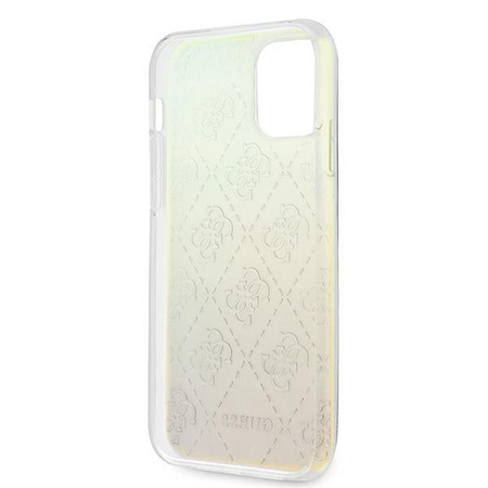 Guess GUHCP12M3D4GIRBL iPhone 12/12 Pro 6,1" opalowy/iridescent hardcase 4G 3D Pattern Collection