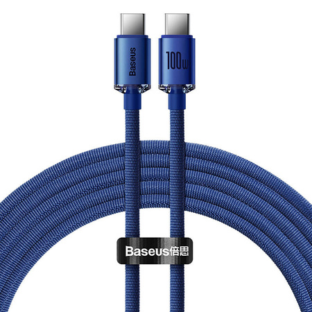 BASEUS KABEL USB-C 100W 1.2M DO TELEFONÓW I LAPTOPÓW SZYBKIE ŁADOWANIE 1.2M