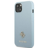 Guess GUHCP13SPS4MB iPhone 13 mini 5,4" niebieski/blue hardcase Saffiano 4G Small Metal Logo