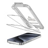 TECH-PROTECT SZKŁO HARTOWANE QUICK SET+ 2-PACK DO IPHONE 15 PRO WYSOKA