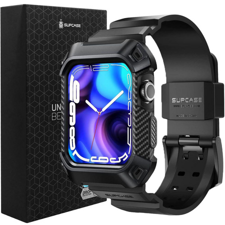 SUPCASE UNICORN BEETLE PRO APPLE WATCH 4 / 5 / 6 / 7 / 8 / SE (44 / 45 MM) BLACK