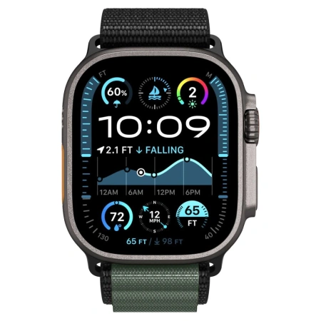 SPIGEN PASEK WBF1 DO APPLE WATCH 44 45 46 49 MM WODOODPORNY