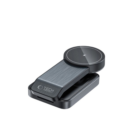 TECH-PROTECT ŁADOWARKA BEZPRZEWODOWA DO MAGSAFE IPHONE 12 13 14 3IN1 QI 15W