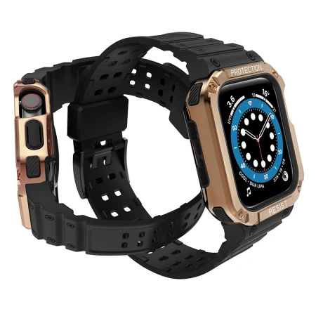 HURTEL OPASKA Z ETUI DO APPLE WATCH 7 6 5 4 3 2 SE 45 44 42MM PANCERNY CASE