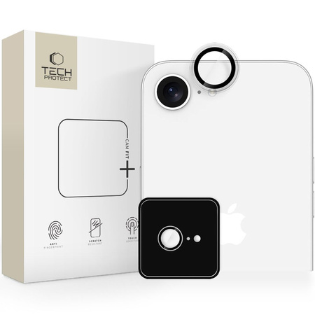 TECH-PROTECT OSŁONA CAMRING FIT DO IPHONE 16E PROTEKCJA OBIEKTYWU Z RINGIEM