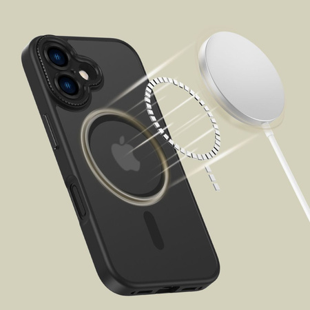 TECH-PROTECT ETUI MAGCAM DO MAGSAFE DO IPHONE 16 Z PROTEKCJĄ PRZED UPADKIEM