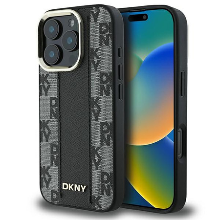 DKNY ETUI HARDCASE DO IPHONE 16 PRO MAX 6.9 DO MAGSAFE CHECKERED WZÓR