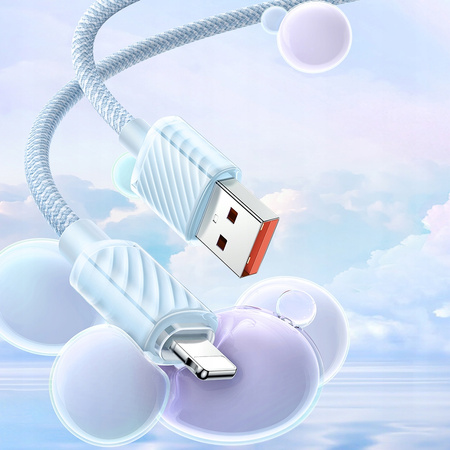 Mcdodo Mocny Szybki Kabel Usb Lightning 36W 1,2M Niebieski