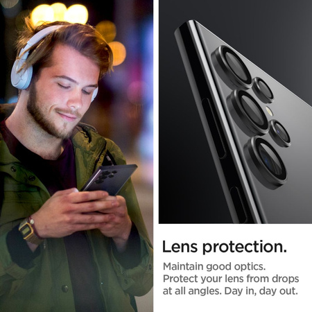 SPIGEN OSŁONA APARATU OPTIK.TR EZ FIT DO SAMSUNG GALAXY S24 ULTRA 2-PACK