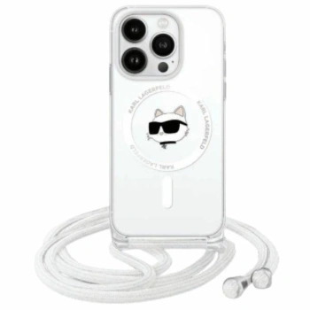 KARL LAGERFELD CASE HARDCASE DO IPHONE 16 6,1 Z DO MAGSAFE CHOUPETTE HEAD