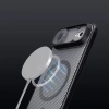 Etui Nillkin CamShield Pro kompatybilne z MagSafe na iPhone 17 Air - przezroczyste czarne