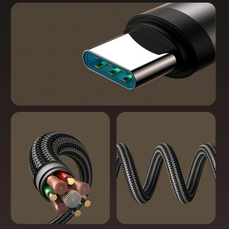 JOYROOM KABEL USB-C 60W DO IPHONE 12 13 14 15 Z ŁADOWANIEM SZYBKOŚCI 1,2M