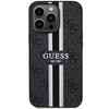 Etui Guess 4G Printed Stripes MagSafe GUHMP13LP4RPSK na iPhone 13 Pro / na iPhone 13 - czarne