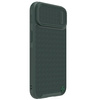 Nillkin Textured S Case etui iPhone 14 Pro Max pancerny pokrowiec z osłoną na aparat ciemnozielone