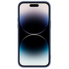 Nillkin CamShield Magnetic Silicone Case etui iPhone 14 Pro Max magnetyczny MagSafe pokrowiec z osłoną na aparat niebieski