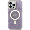 Etui Guess GUHMP14XH4STU na iPhone 14 Pro Max 6.7" purpurowy/purple hardcase 4G MagSafe