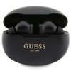 Słuchawki Bluetooth Guess GUTWST50EK TWS + stacja dokująca - czarne Classic EST