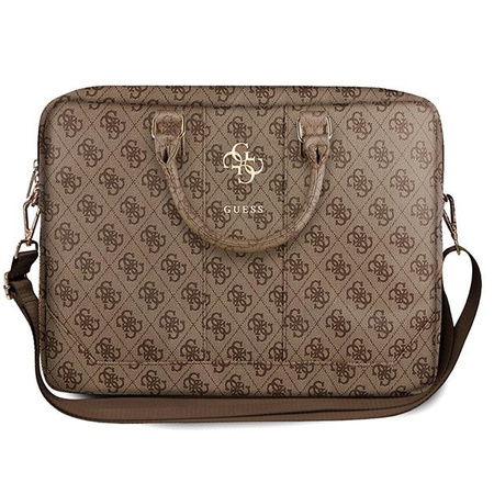 Guess Torba GUCB15G4GFBR 16" brąz/brown 4G Big Logo