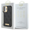 Guess GUHMP16MU4GPRK iPhone 16 Plus 6.7 czarny/black hardcase 4G Logo Plate MagSafe