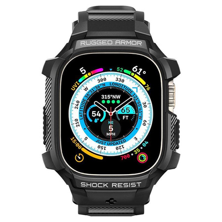 SPIGEN RUGGED ARMOR ”PRO” APPLE WATCH ULTRA (49 MM) BLACK