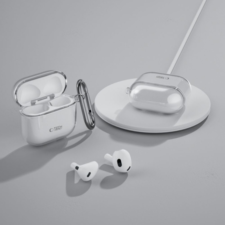 TECH-PROTECT FLEXAIR DO APPLE AIRPODS 4 WZMOCNIONA OCHRONA ELEGANCKIE