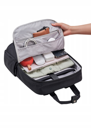 INNOSTYLE PLECAK NA LAPTOPA 15,6 DO SAMOLOTU WODOODPORNY COLORLITE 14L CZARNY