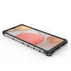Honeycomb etui pancerny pokrowiec z żelową ramką Samsung Galaxy A42 5G zielony