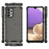 HURTEL PANCERNE ETUI DO SAMSUNG GALAXY A03S Z RAMKĄ ŻELOWĄ SYSTEM HONEYCOMB