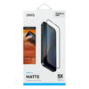 UNIQ SZKŁO HARTOWANE MATTE DO IPHONE 16 PRO 6.3 Z APLIKATOREM Z OCHRONĄ