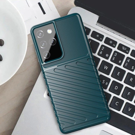 HURTEL THUNDER CASE ETUI DO SAMSUNG GALAXY S23 ULTRA PANCERNY SILIKONOWY